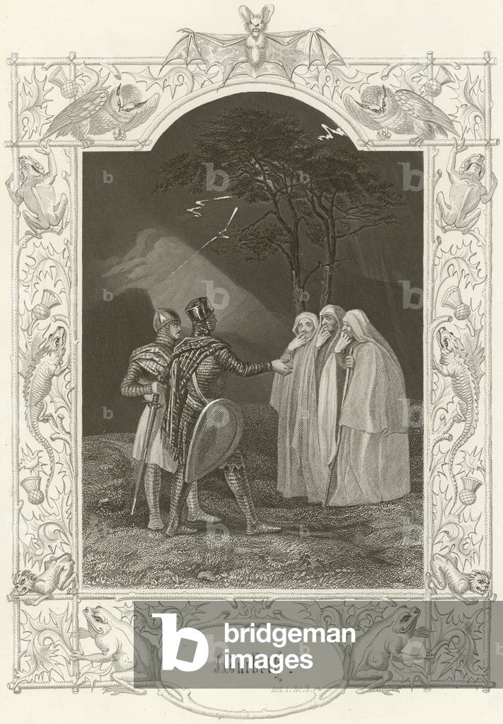 Macbeth, Act I, scene iii (engraving)