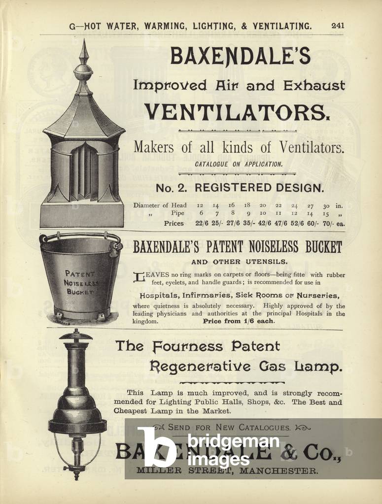 Page from The Architect's, Surveyor's and Engineer's Compendium 1892 (engraving)