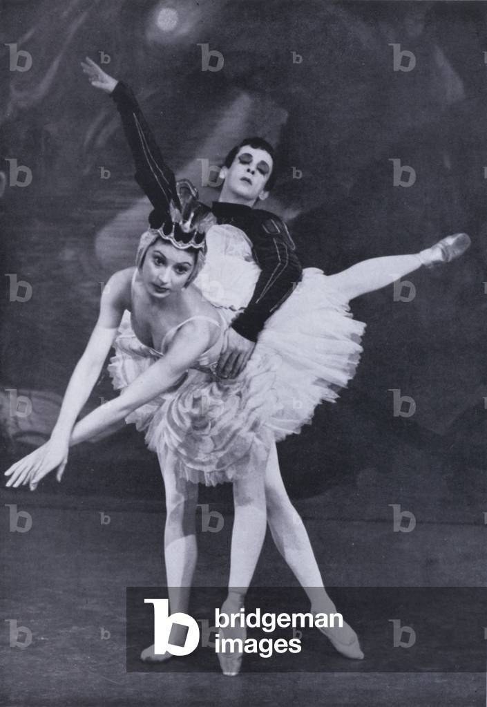 Tchaikovsky's Swan Lake presented by The Sadler's Wells Ballet, 1947 (b/w photo)