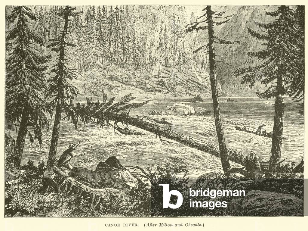 Canoe River (engraving)