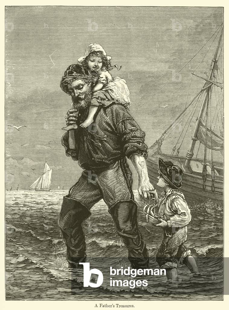 A Father's Treasures (engraving)