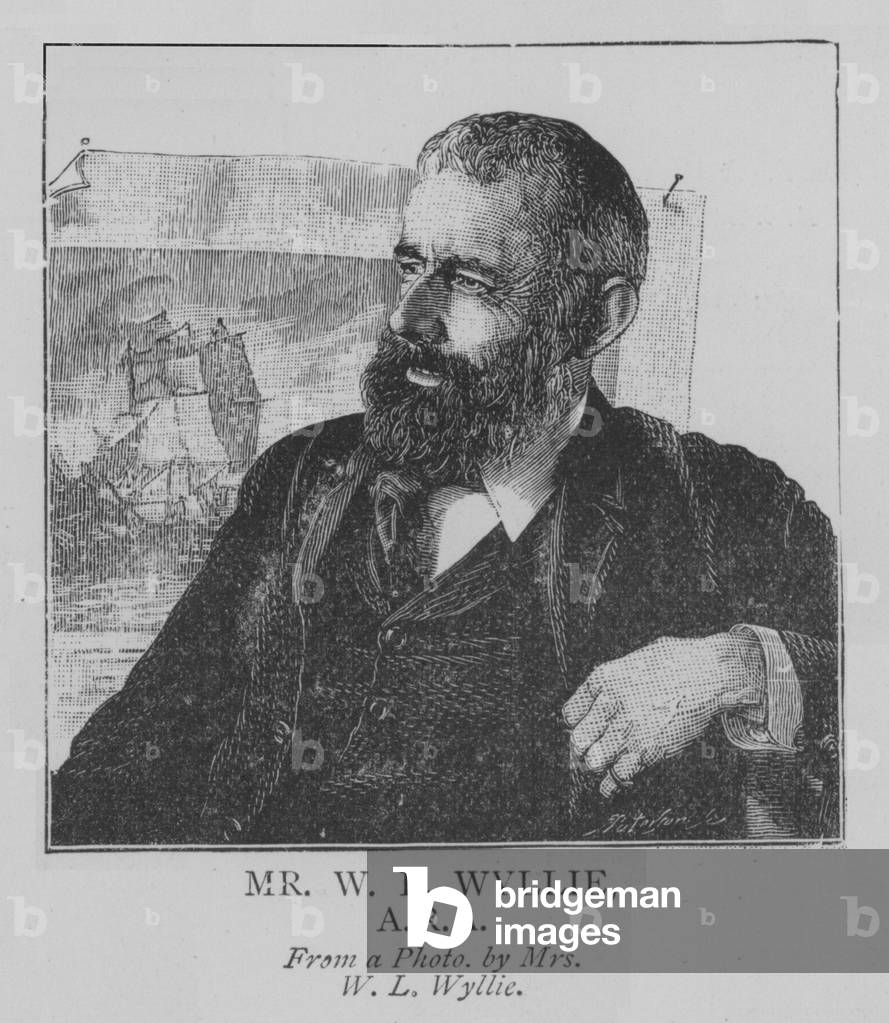 Mr W L Wyllie, ARA (engraving)