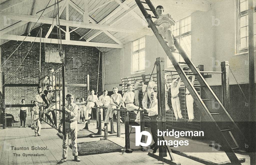 Taunton School, The Gymnasium (b/w photo)