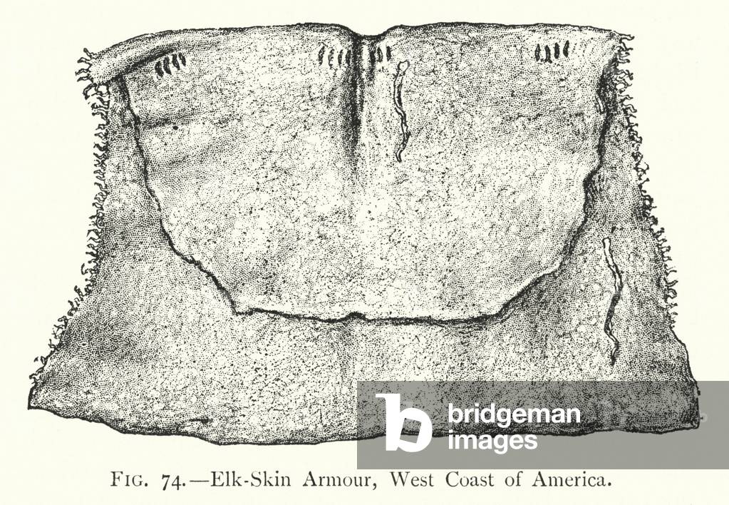 Elk-Skin Armour, West Coast of America (litho)