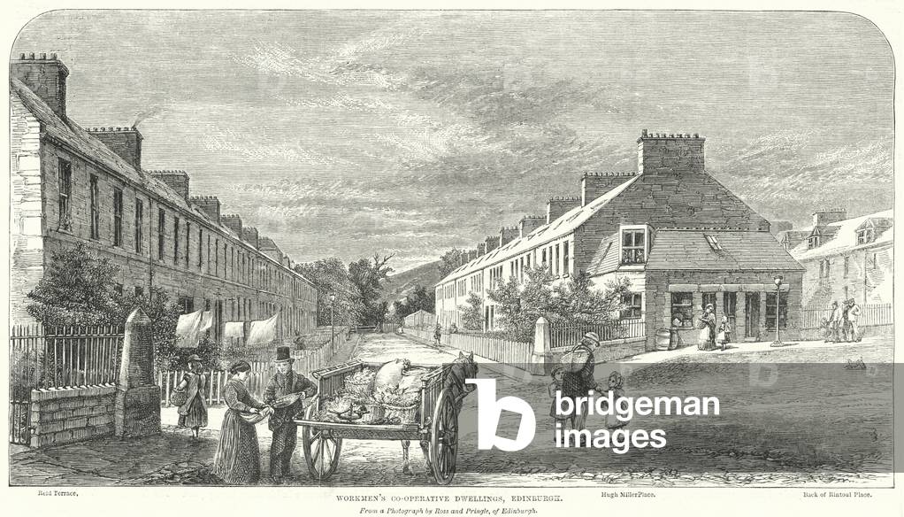 Workmen's Co-operative Dwellings, Edinburgh (engraving)