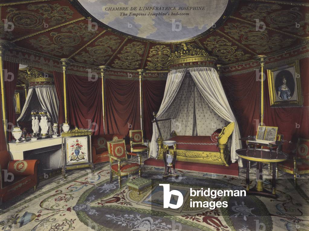 Malmaison: Chambre De L'Imperatrice Josephine; The Empress Josephine's bed-room (photo)
