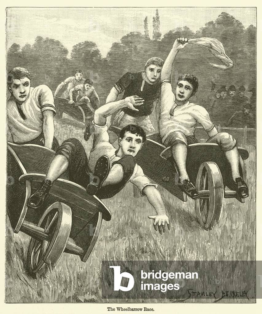 The Wheelbarrow Race (engraving)