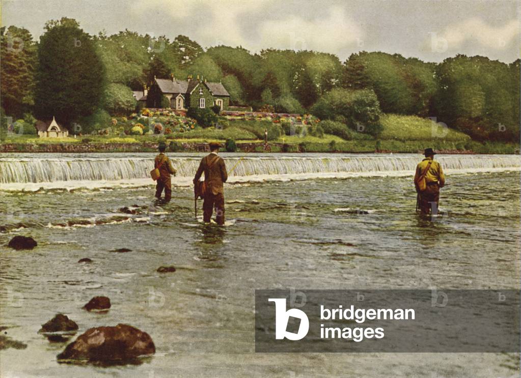 The Lower Bann at Movanagher, Kilrea, County Londonderry (colour photo)