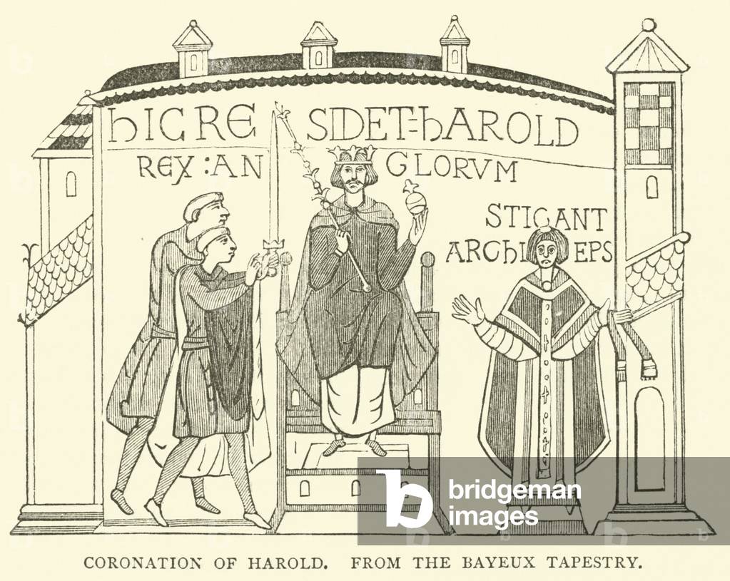 Coronation of Harold (engraving)