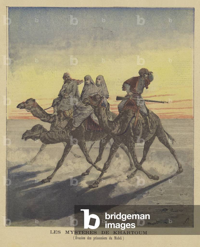 The mysteries of Khartoum (colour litho)