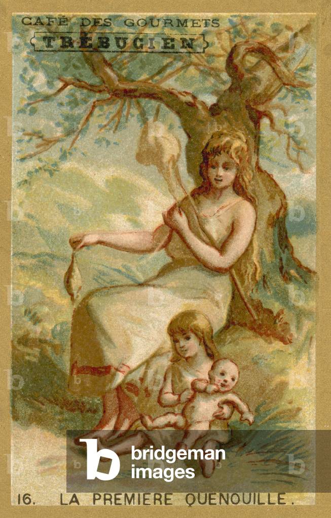 The first distaff (chromolitho)