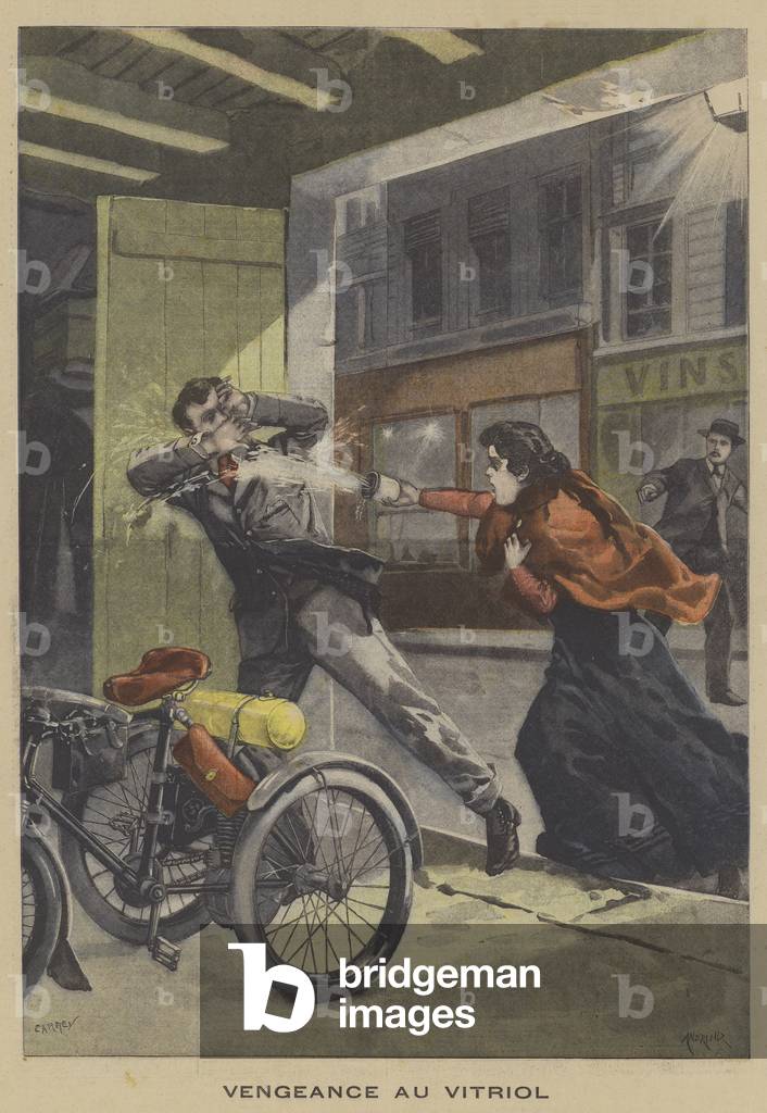 Revenge with vitriol (colour litho)