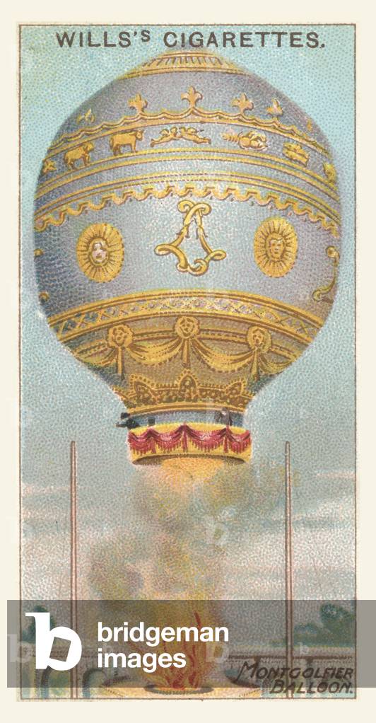 Montgolfier Balloon (chromolitho)