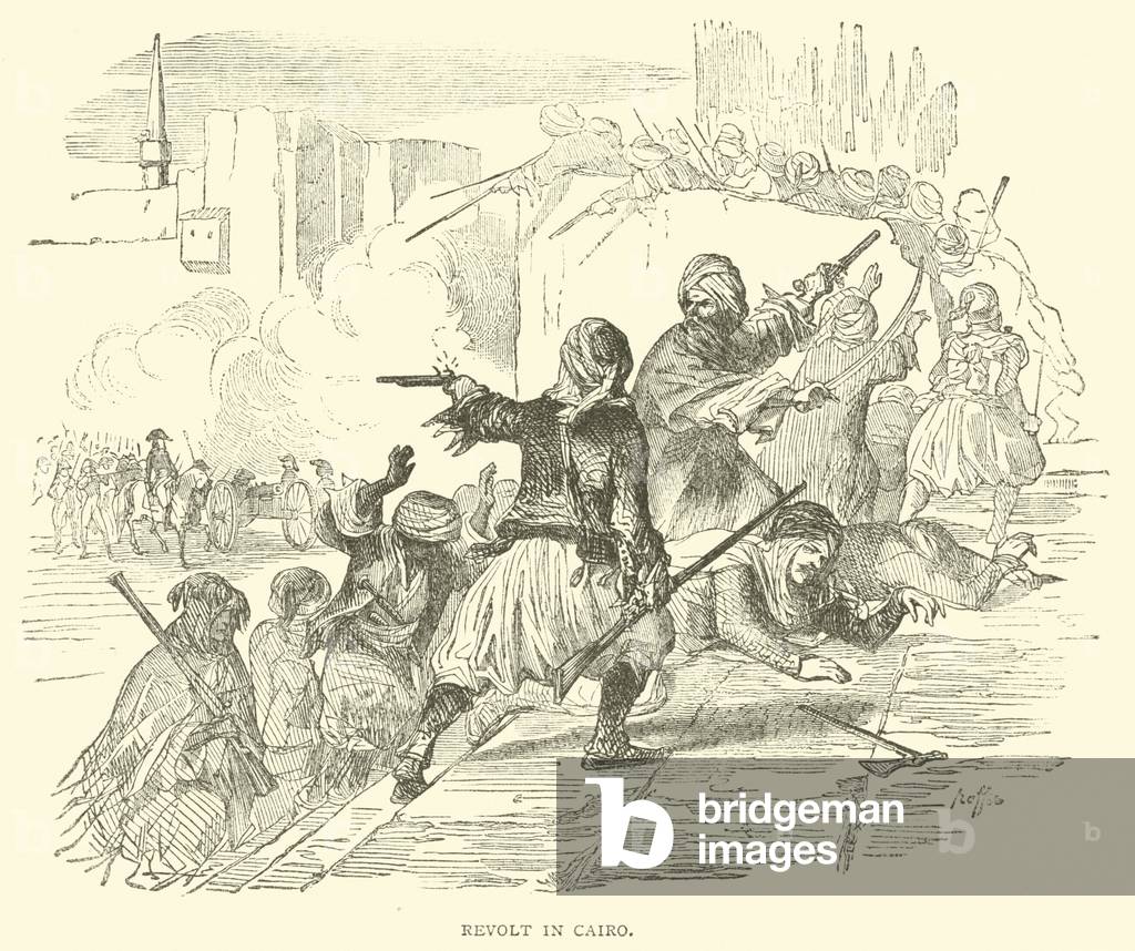 Revolt in Cairo (engraving)