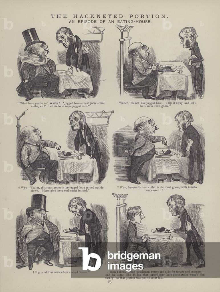 Page from The British Working Man or One Who Does Not Believe In Him (engraving)