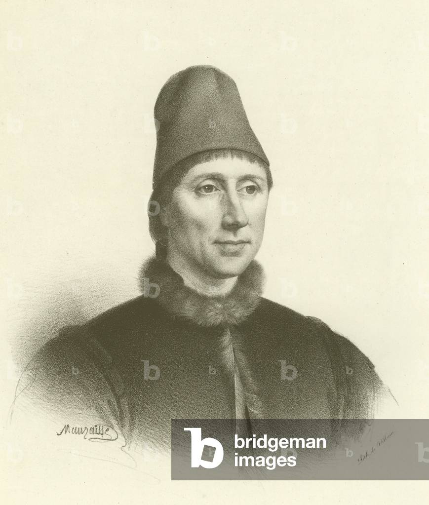 Jan Hemling, Flemish artist (engraving)