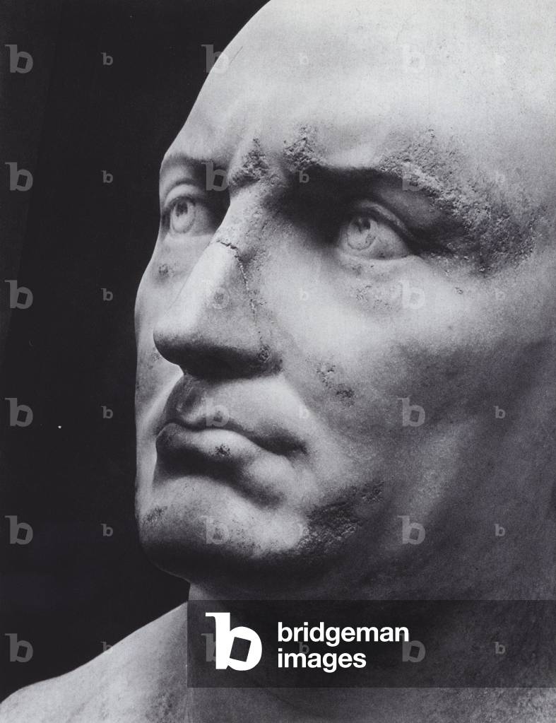 Roman Portraits: Male Portrait (b/w photo)