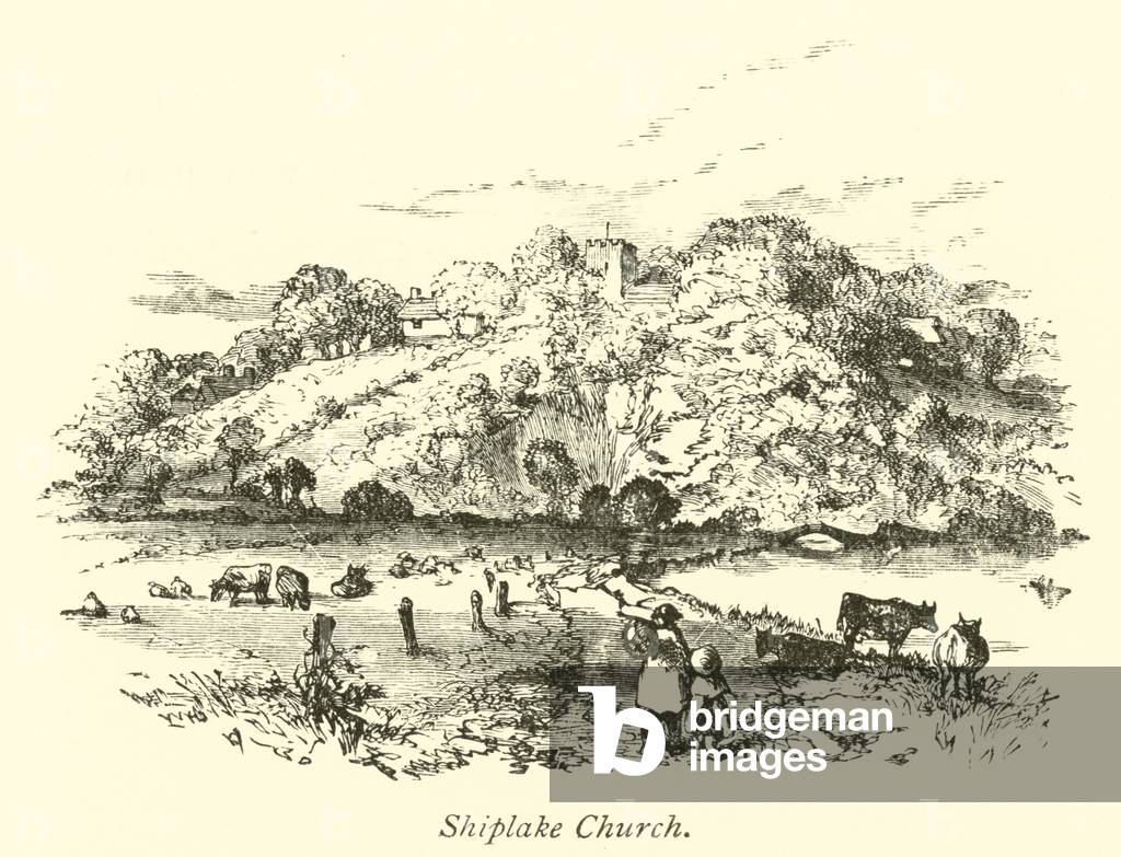 Shiplake Church (engraving)
