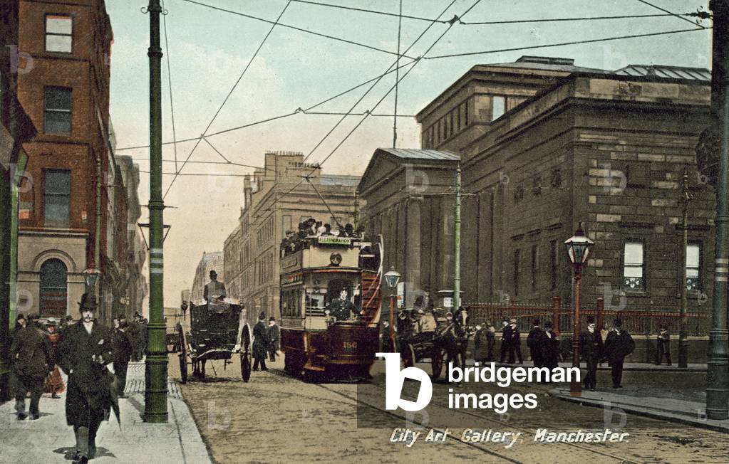 City Art Gallery, Manchester (coloured photo)