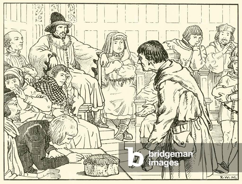 The Assize of Bread (ink on paper)