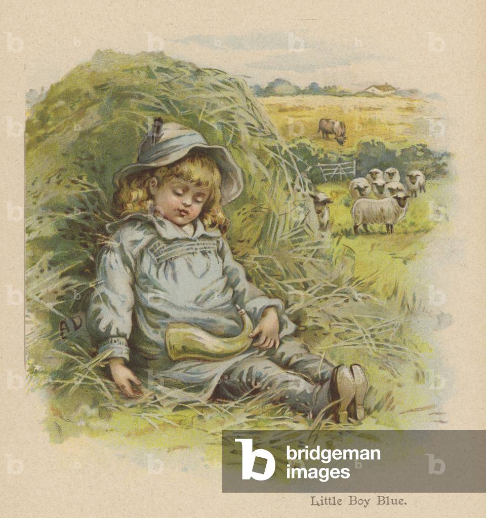Little Boy Blue (chromolitho)
