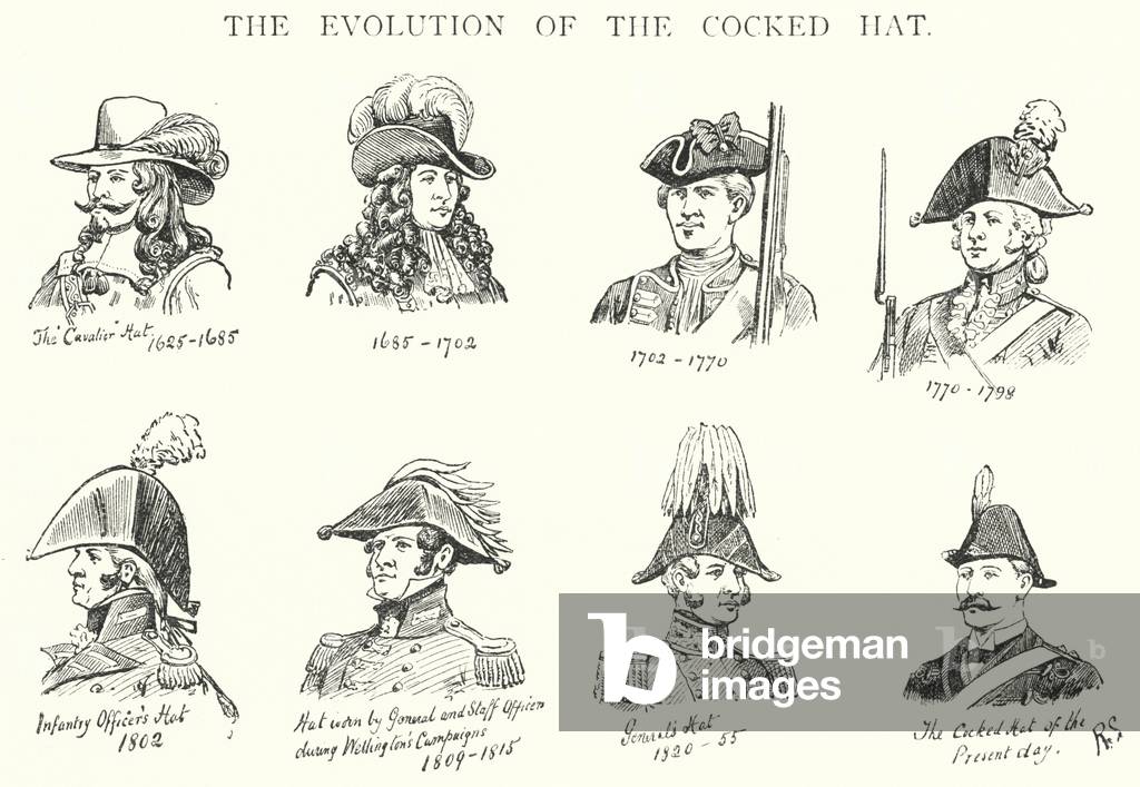 The Evolution of the Cocked Hat (engraving)
