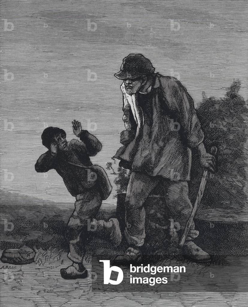 Scene from Les Miserables, by Victor Hugo: 