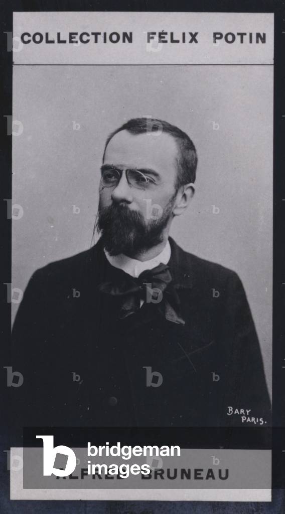 Alfred Bruneau (1857) (b/w photo)