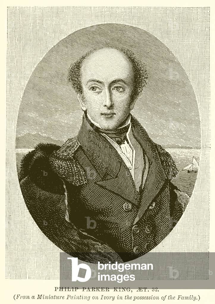 Philip Parker King, Aet. 32 (engraving)