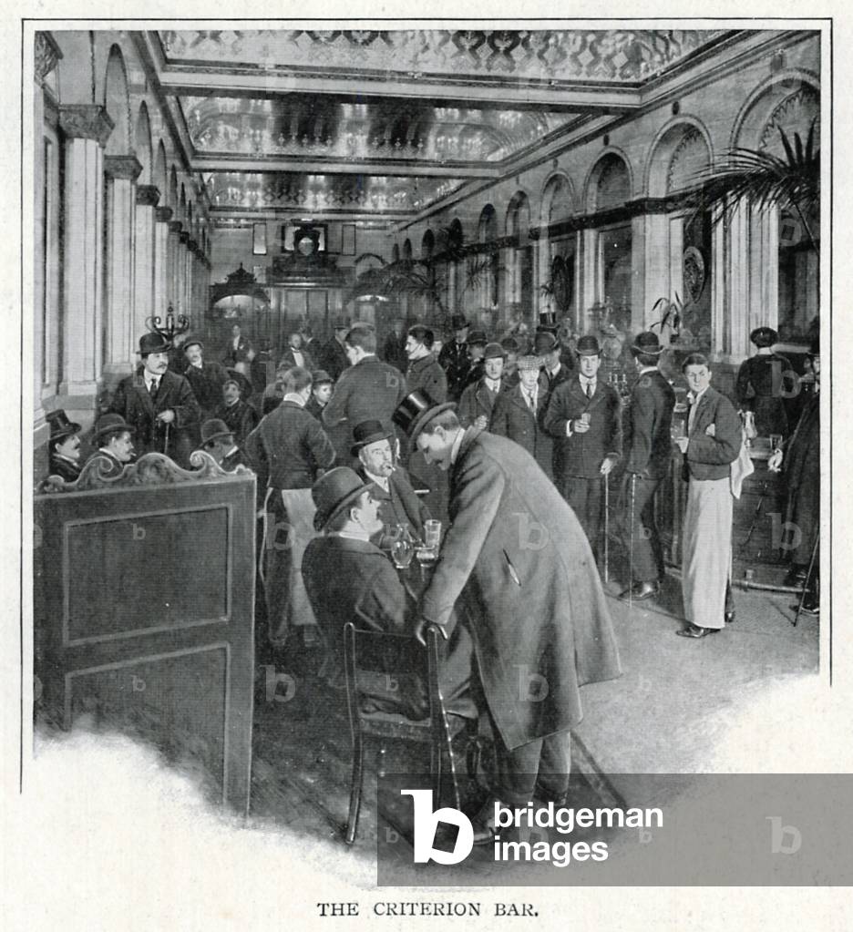 The Criterion Bar (b/w photo)