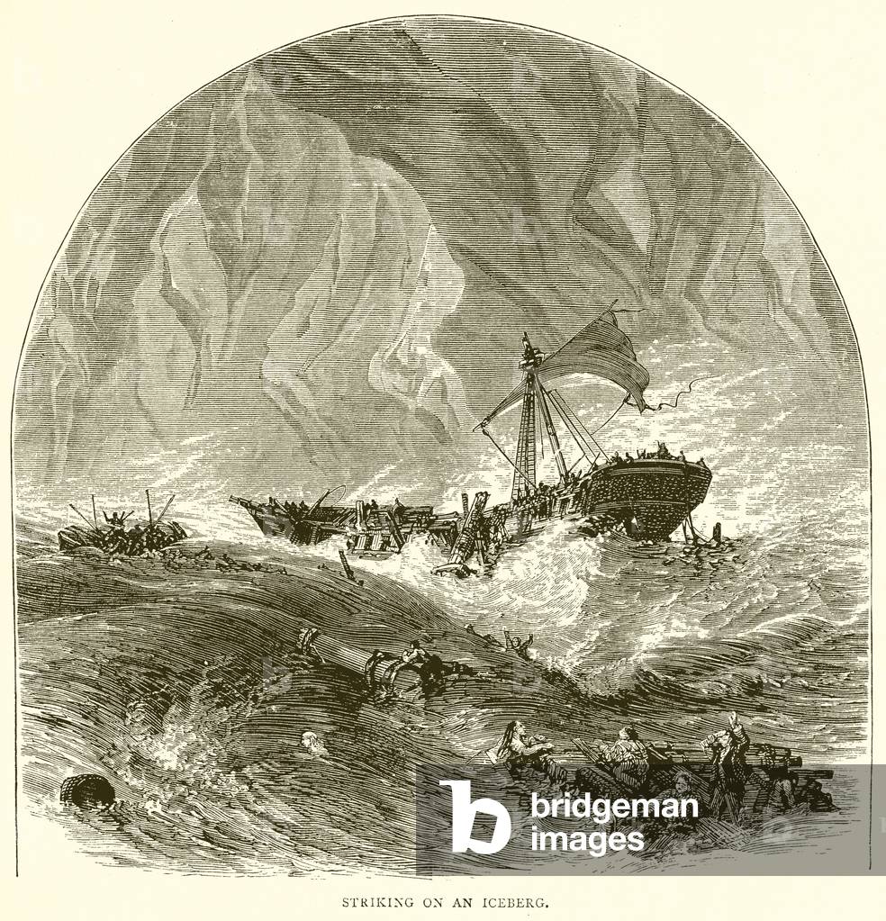 Striking on an Iceberg (engraving)
