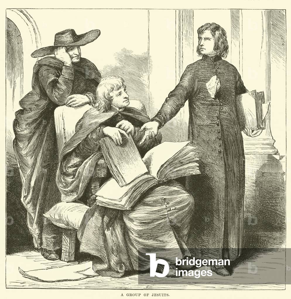 A Group of Jesuits (engraving)