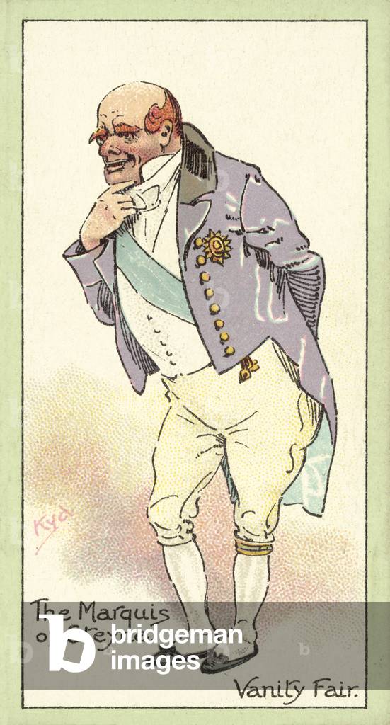 The Marquis of Steyne, Vanity Fair (chromolitho)