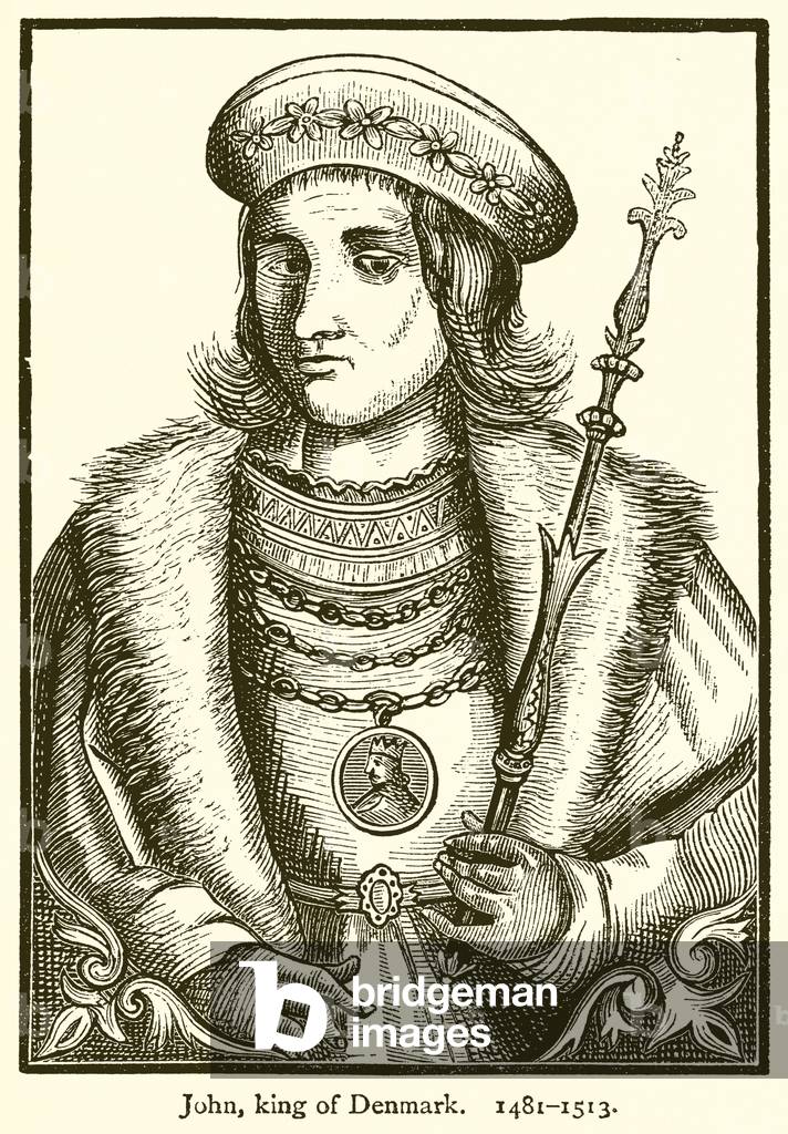 John, King of Denmark. 1481-1513 (engraving)