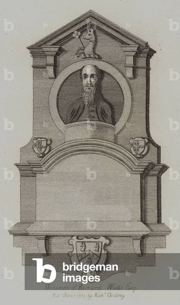 Monument of Richard Watts (engraving)