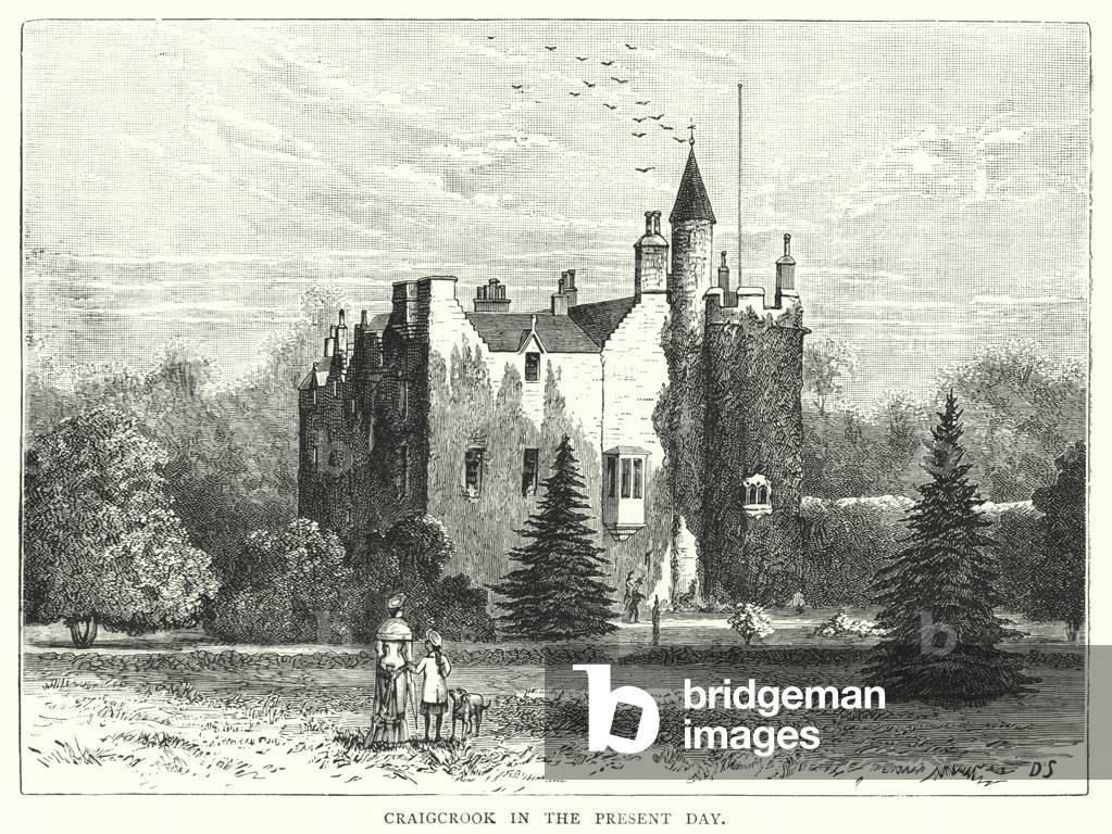 Craigcrook in the Present Day (engraving)