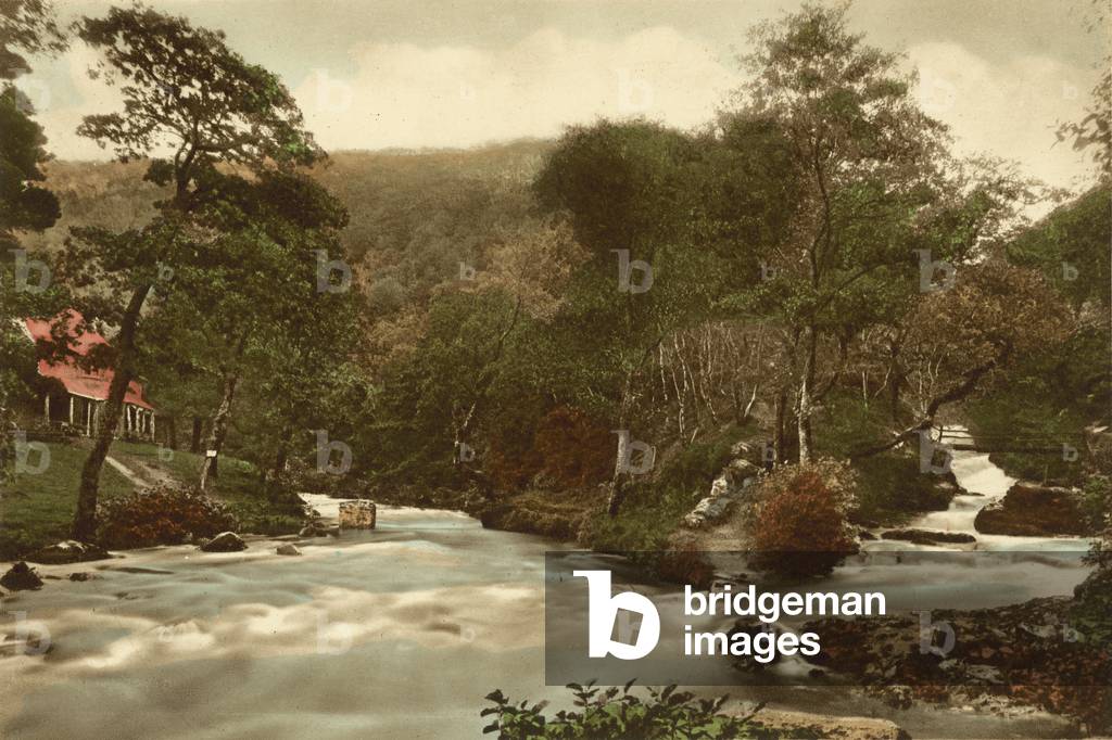 Lynmouth, Watersmeet (colour photo)
