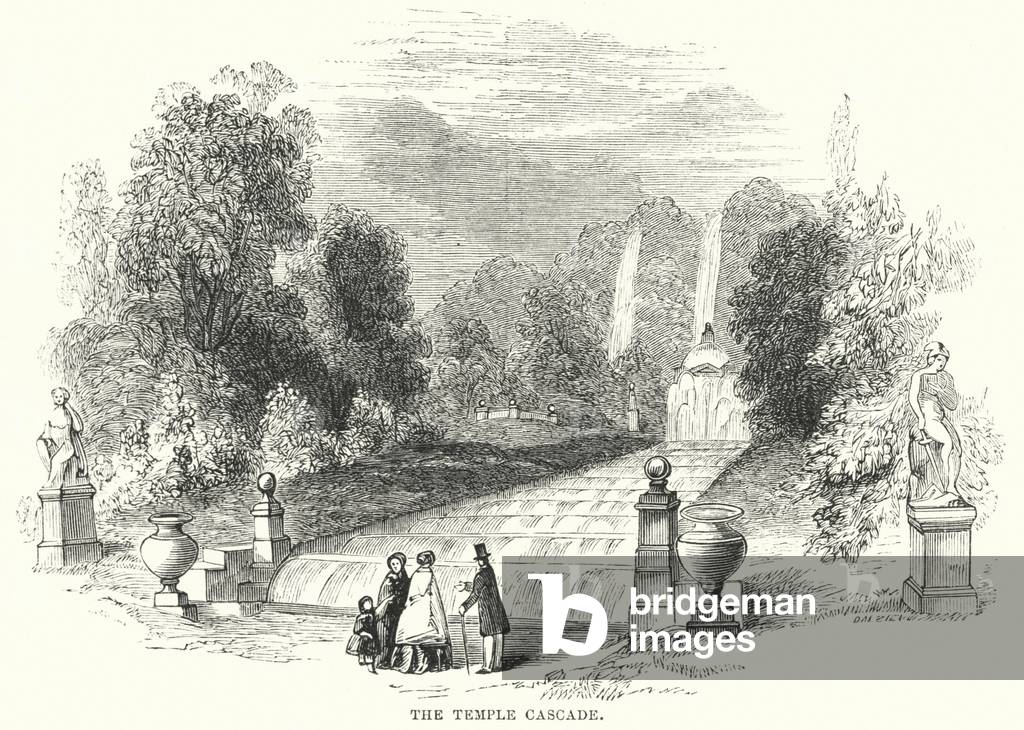 The Temple Cascade (engraving)
