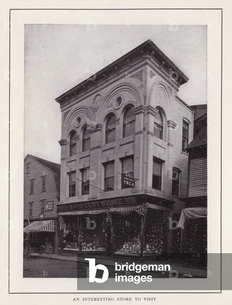 Newport, Rhode Island: An Interesting Store to visit (b/w photo)
