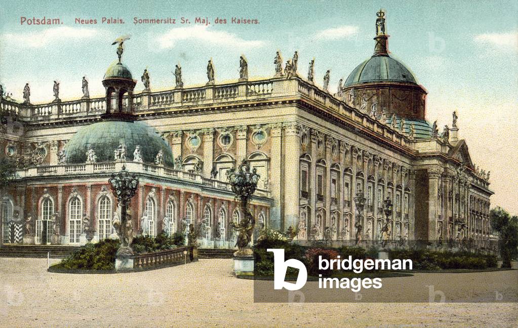 Potsdam, Neues Palais (colour photo)
