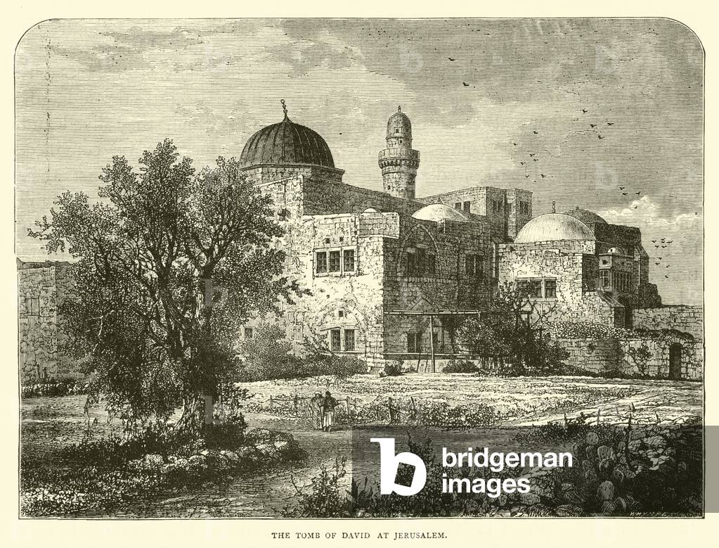 The Tomb of David at Jerusalem (engraving)