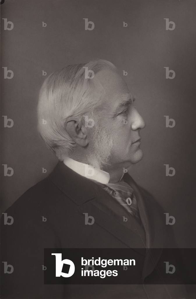 Professor Max Muller (b/w photo)