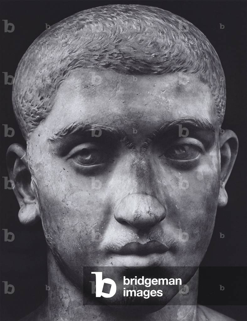 Roman Portraits: Alexander Severus (b/w photo)