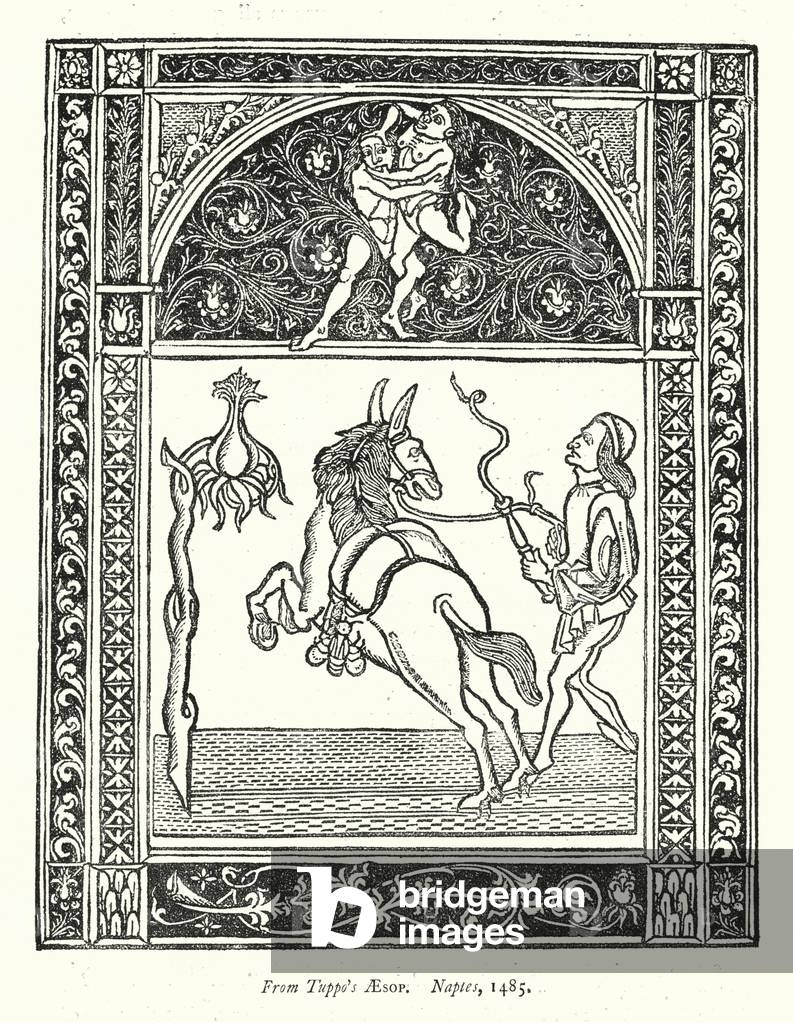 From Tuppo's Aesop, Naples, 1485 (engraving)