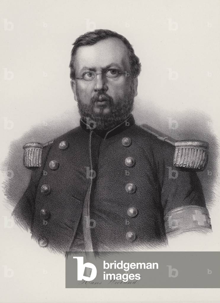 Hans Wieland, Swiss soldier (engraving)