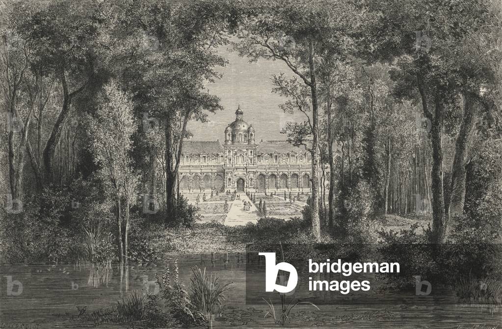 Les Tuileries Sous Henri IV (engraving)