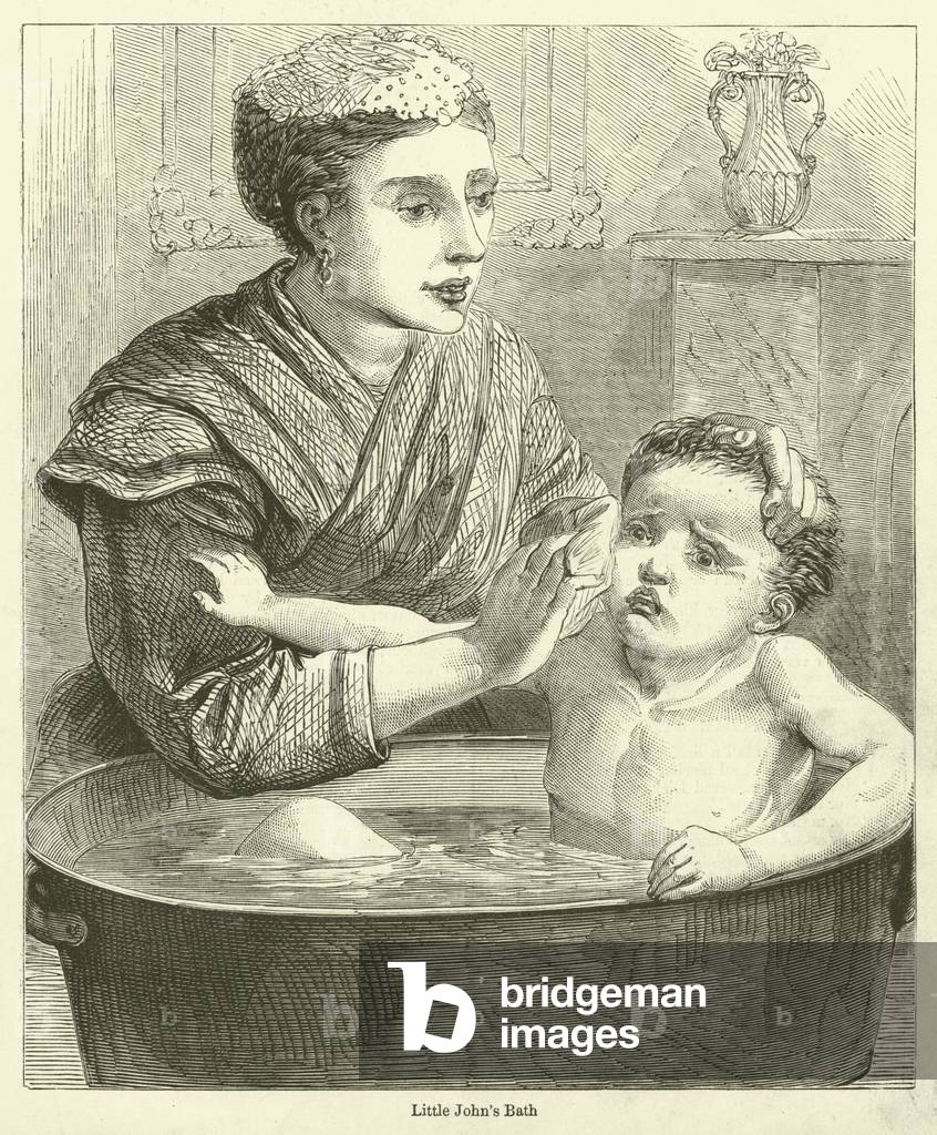 Little John's Bath (engraving)