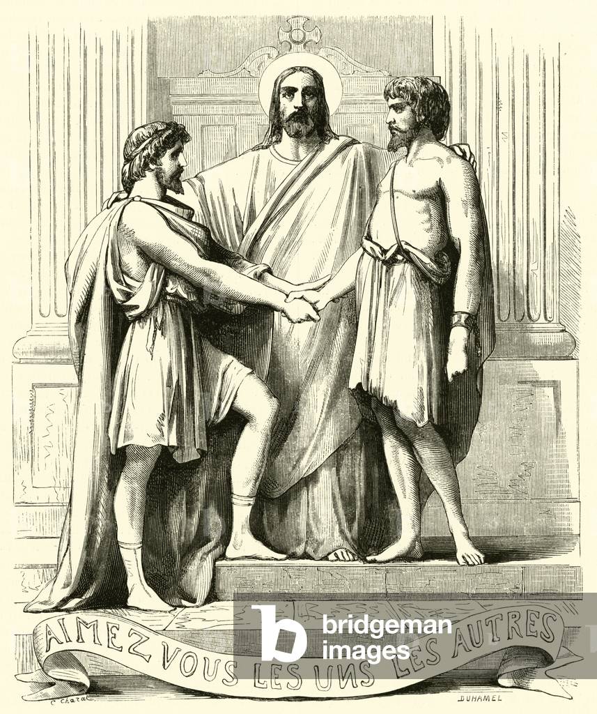 Aimez vous les uns les Autres (engraving)