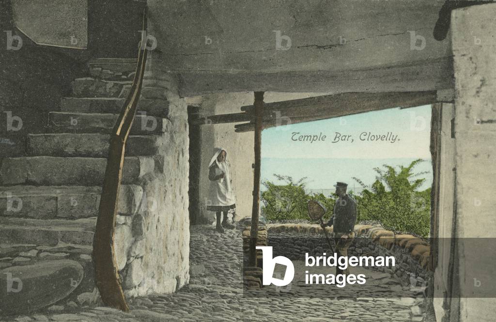 Temple Bar, Clovelly (colour photo)