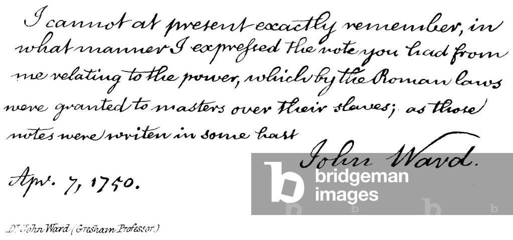 Dr John Ward (Gresham Professor) (engraving)